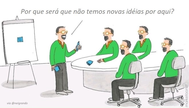 Why do not we have any fresh ideas around here